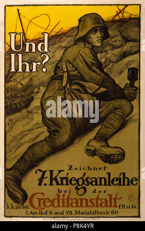 . 567 und 7 der IGV zeichnet Kriegsanleihe Crisco Wiederherstellung Stockfoto