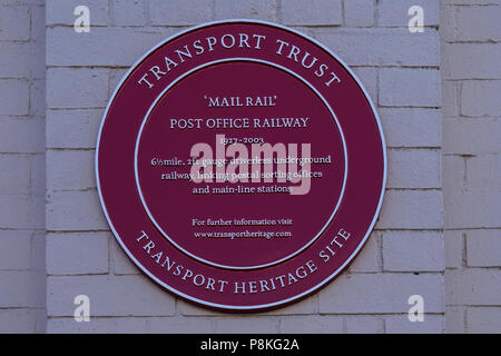 Postmuseum, Mount Pleasant, London, England, Großbritannien Stockfoto