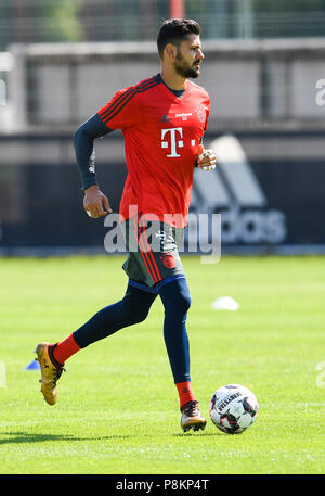 12 Juli 2018, Germany, München, Fussball, Bundesliga, FC Bayern München Ausbildung in München: Torwart Michael Netolitzky. Foto: Tobias Hase/dpa Stockfoto