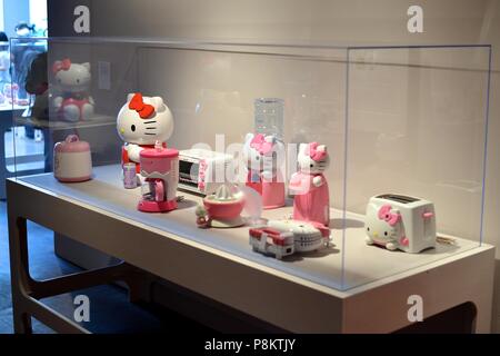 Los Angeles, Kalifornien, USA. 10.Oktober 2014. Atmosphäre im Hello!, erkunden die Super niedlich Welt von Hello Kitty Kreditkarte: Billy Bennight/ZUMA Draht/Alamy leben Nachrichten Stockfoto