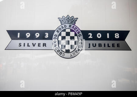 Goodwood Festival der Geschwindigkeit, Chichester, Großbritannien. 12. Juli 2018. Silver Jubilee 1992 bis 2018. Credit: Stuart C. Clarke/Alamy leben Nachrichten Stockfoto