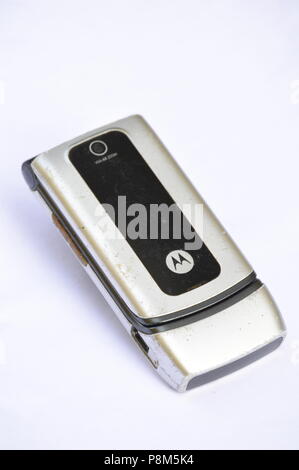 Motorola Handy Nahaufnahme Stockfoto