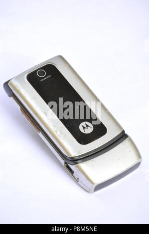 Motorola Handy Nahaufnahme Stockfoto