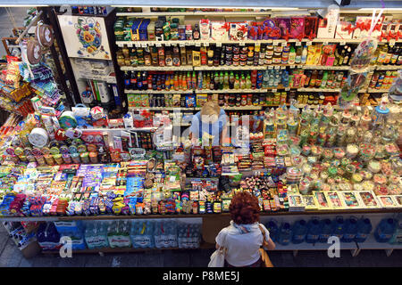 Wroclaw Markthalle süße stall Schlesien, Polen, Europa Stockfoto