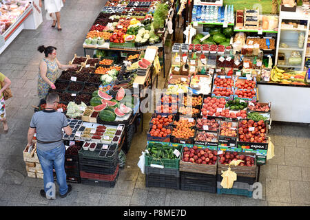 Wroclaw Markthalle Schlesien, Polen, Europa Stockfoto