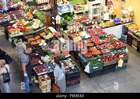 Wroclaw Markthalle Schlesien, Polen, Europa Stockfoto