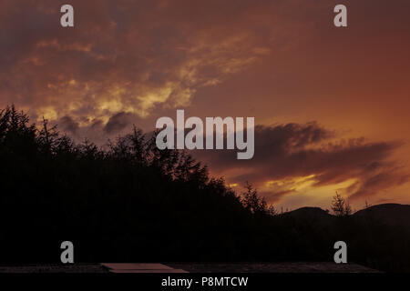 Hochland in Lake District, England, Großbritannien Stockfoto