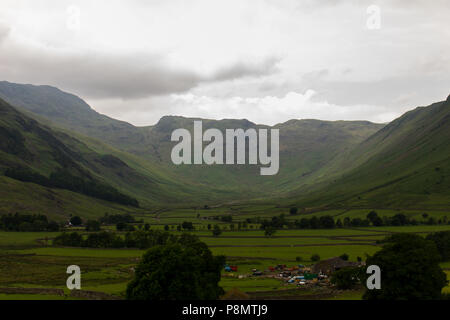 Hochland in Lake District, England, Großbritannien Stockfoto