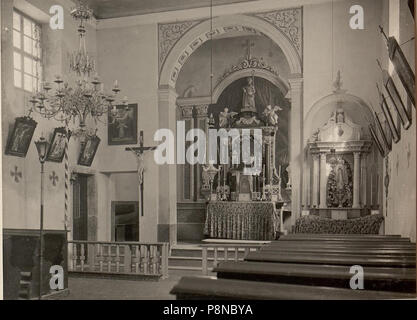 . 341 Inneres der Kirche von Soca, aufgenommen am 18. April 1916 (BildID) 15474403 Stockfoto