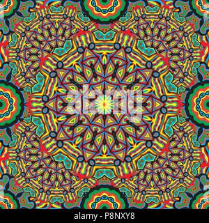 Nahtlose. Blume Mandalas. Vintage dekorative Elemente. Orientalische Muster, Vector Illustration. Islam, arabischen, indischen, türkischen, Pakistan, Chinesisch, Otto Stock Vektor