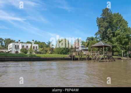 Tigre Delta - Tigre, Provinz Buenos Aires, Argentinien Stockfoto