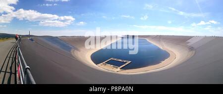 Dlouhe strane Wasserkraftwerk, Pumpspeicherwerk Stockfoto