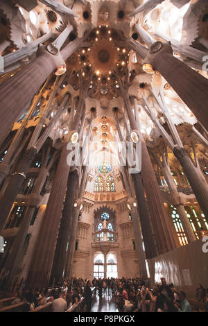 La Sagrada Familia Stockfoto