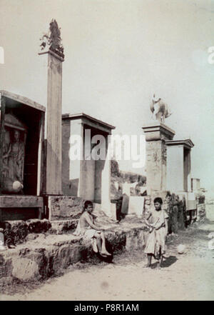 466 Plüschow, Wilhelm von (1852-1930) - atene, Ceramico Stockfoto