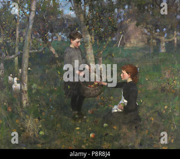 . 322 James Guthrie - im Obstgarten, 1885-86 Stockfoto