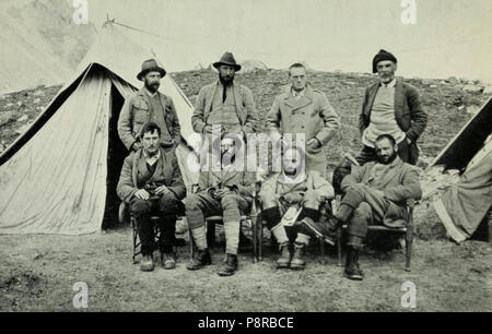 . 18 1921 Mount Everest Expedition Mitglieder (7/8) Stockfoto