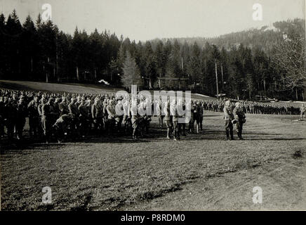 . 359 Karl I. besucht Folgaria (Vielgereuth), 15.5.1917 (BildID) 15552919 Stockfoto