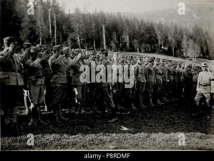. 359 Karl I. besucht Folgaria (Vielgereuth), 15.5.1917 (BildID) 15552933 Stockfoto