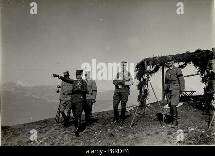. 359 Karl I. besucht Folgaria (Vielgereuth), 15.5.1917 (BildID) 15552961 Stockfoto
