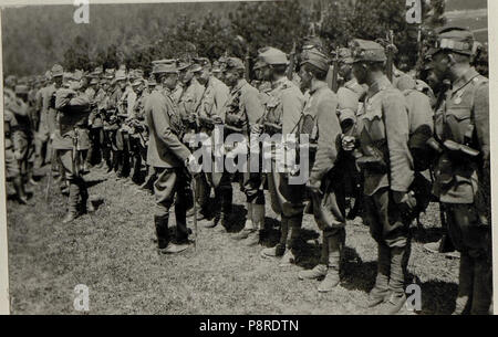 . 359 Karl I. besucht Folgaria (Vielgereuth), 15.5.1917 (BildID) 15553003 Stockfoto