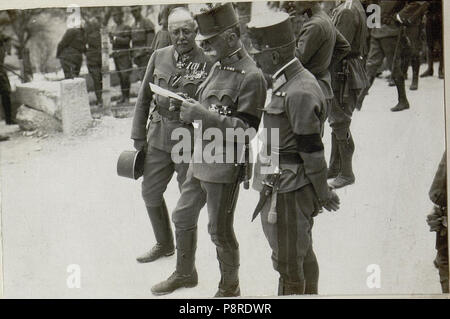 . 359 Karl I. besucht Folgaria (Vielgereuth), 15.5.1917 (BildID) 15553017 Stockfoto