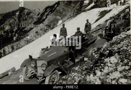 . 359 Karl I. besucht Folgaria (Vielgereuth), 15.5.1917 (BildID) 15553052 Stockfoto