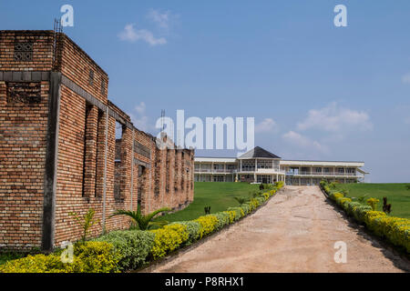 Ruanda, Murambi Völkermord Denkmal Stockfoto