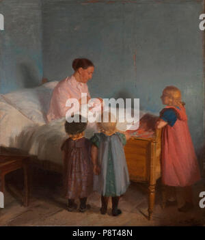 . 37 Anna Ancher - Kleiner Bruder - Stockfoto