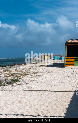 Aruba - Beach Hut in der Nähe von Boca Prins Stockfoto