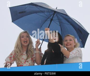 Manchester, UK Soapstars in Manchester City Centre credit Ian Fairbrother/Alamy Stockfotos Stockfoto