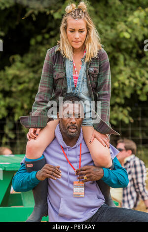 Henham Park, Suffolk, Großbritannien. 13. Juli 2018. Die 2018 Latitude Festival, henham Park. Suffolk, 13. Juli 2018 Credit: Guy Bell/Alamy leben Nachrichten Stockfoto