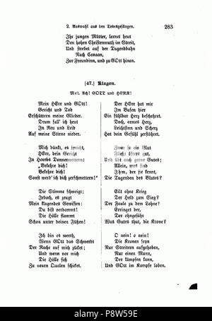 46 Aus Schubarts Leben und Wirken (Nägele 1888) 283 Stockfoto
