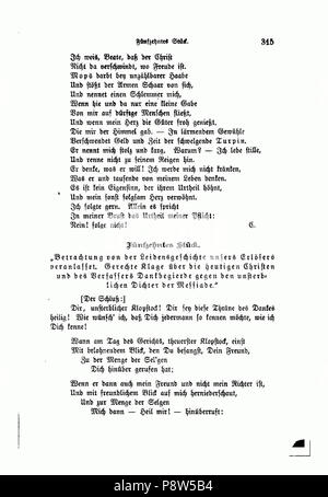 46 Aus Schubarts Leben und Wirken (Nägele 1888) 315 Stockfoto