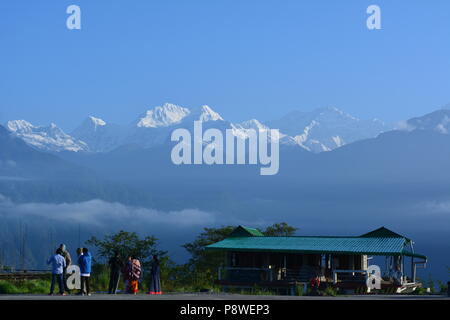 Pelling, Sikkim, Indien. Stockfoto