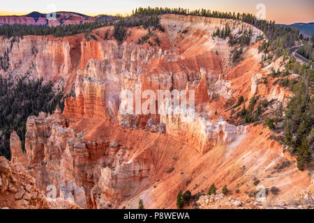 Aqua Canyon Bryce Canyon National Park in Utah Stockfoto