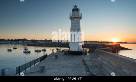 Donaghadee Leuchtturm Stockfoto