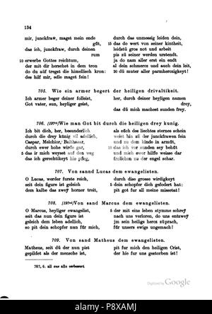 . 114 Deutsche Texte des Mittelalters Bd XIV 134 Stockfoto