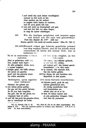 . 114 Deutsche Texte des Mittelalters Bd XIV 159 Stockfoto
