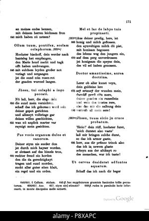 . 114 Deutsche Texte des Mittelalters Bd XIV 171 Stockfoto