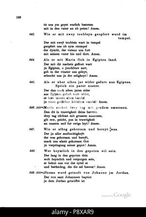 . 114 Deutsche Texte des Mittelalters Bd XIV 188 Stockfoto