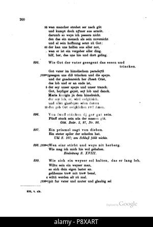 . 114 Deutsche Texte des Mittelalters Bd XIV 200 Stockfoto