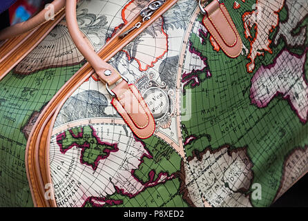 Reise-Koffer Stockfoto