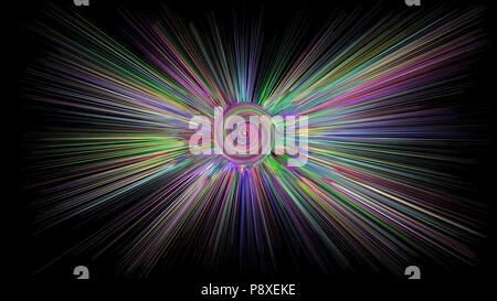 Abstraktion, Vektor. Spirale. Illustration, bunte Stock Vektor