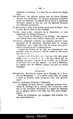 . 304 Geschichte des Illuminaten-Ordens (Engel) 460 Stockfoto