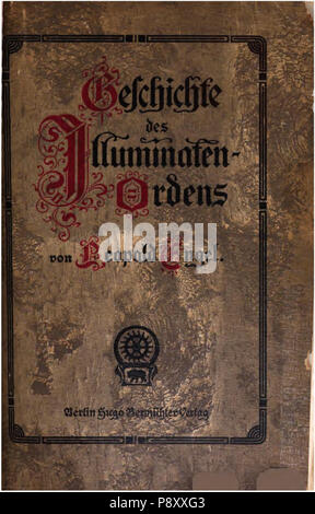 . 304 Geschichte des Illuminaten-Ordens (Engel) t001 Stockfoto