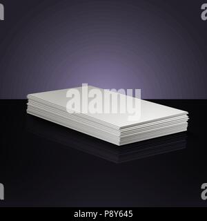 Buisness cards Mock up Stock Vektor