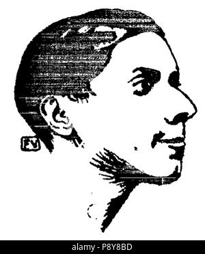 279 Eugénio de Castro von Vallotton Stockfoto