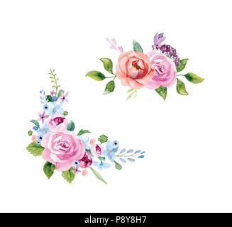 Der Blumenschmuck Stock Vektor
