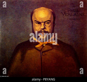 292 Félix Vallotton, 1902 - Paul Verlaine Stockfoto