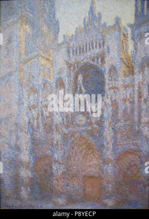 . 81 Claude Monet - Kathedrale von Rouen, Westfassade Stockfoto